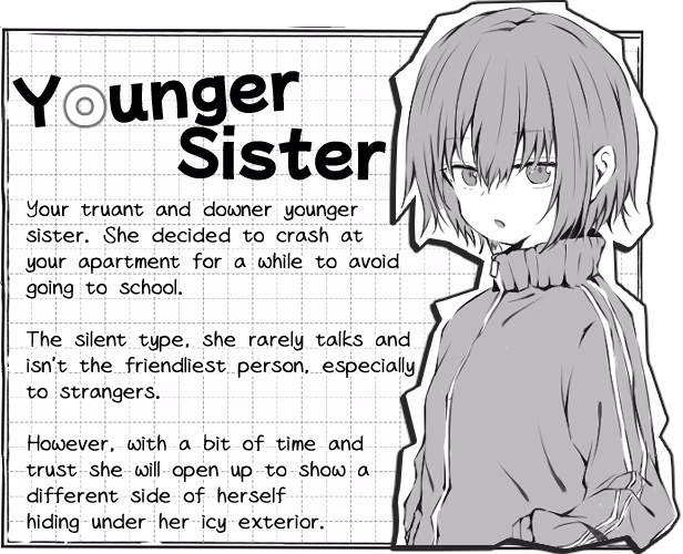 Unity Completed 30 Days with My School-Refusing Sister [Steam] [Eroflashclub]