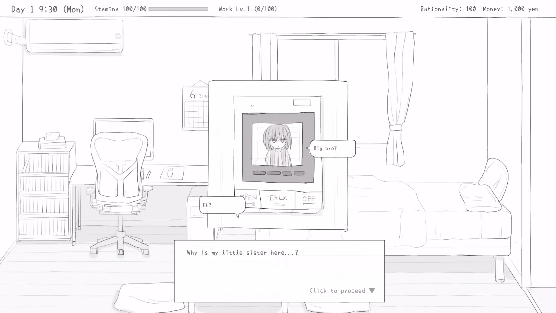 Unity Completed 30 Days with My School-Refusing Sister [Steam] [Eroflashclub]