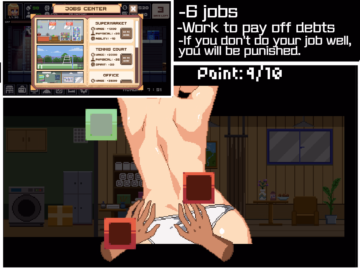 Unity Completed Life in Debt [v1.0] [pixxgame]