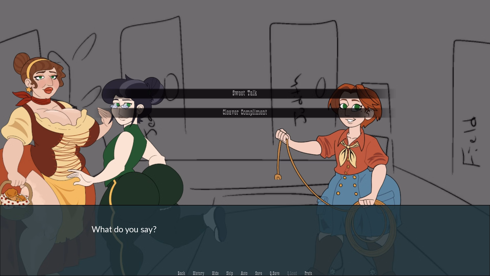 Ren'Py The Flirtatious Five [v0.7.0.2 Public] [Down Bad Smut Games]