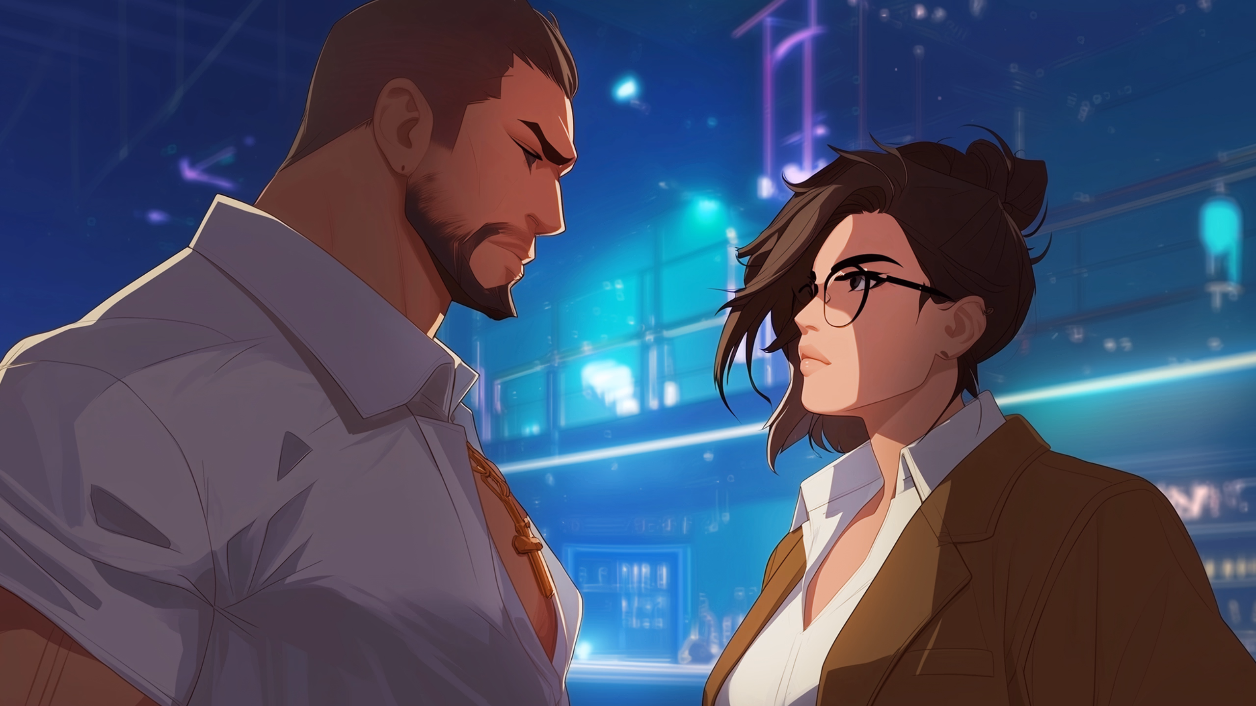 VN Ren'Py TrueClash [v0.5] [TrueClash Games]
