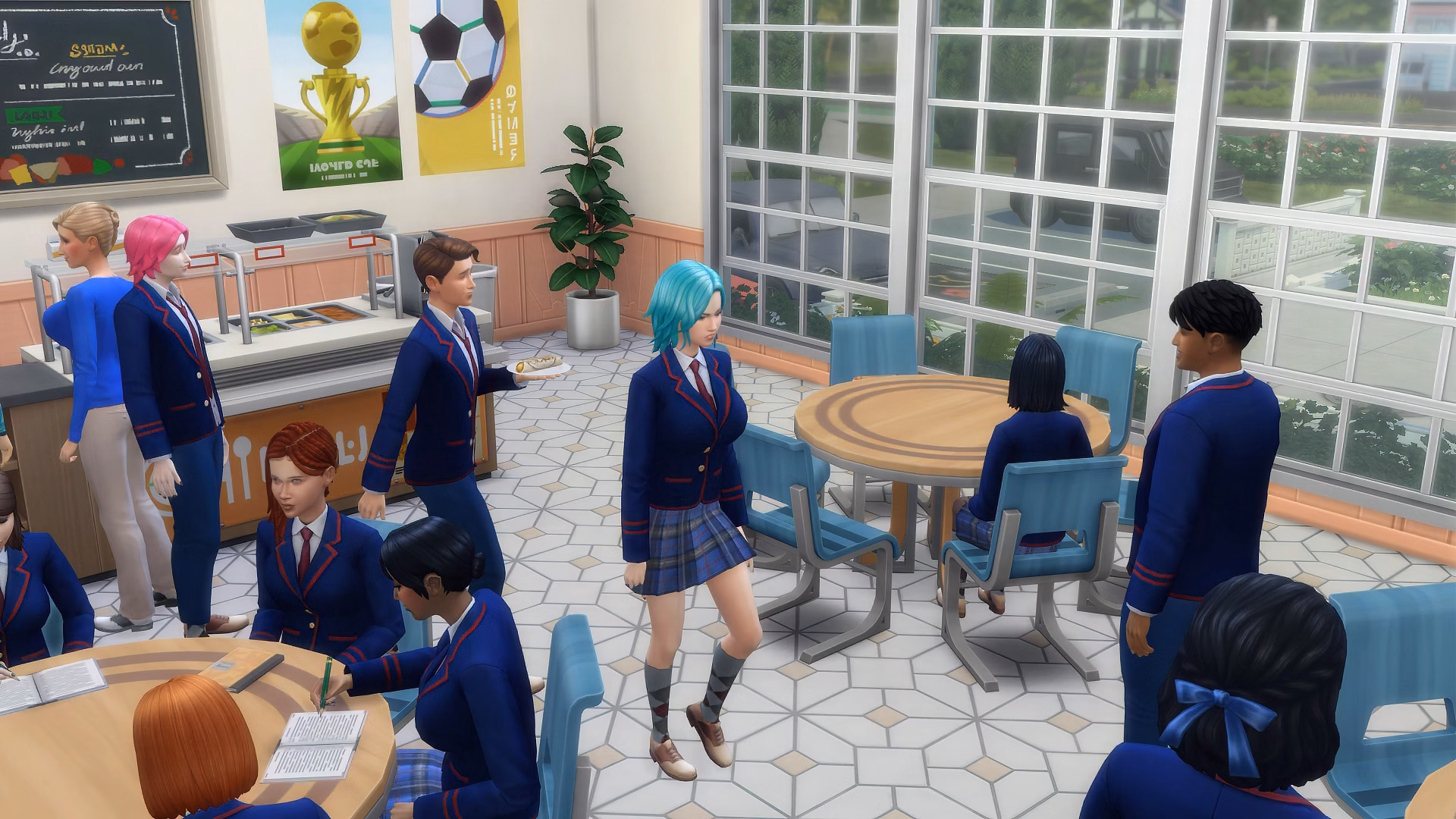 VN Ren'Py Cursed School [v0.1] [XRSCZ GAMES]