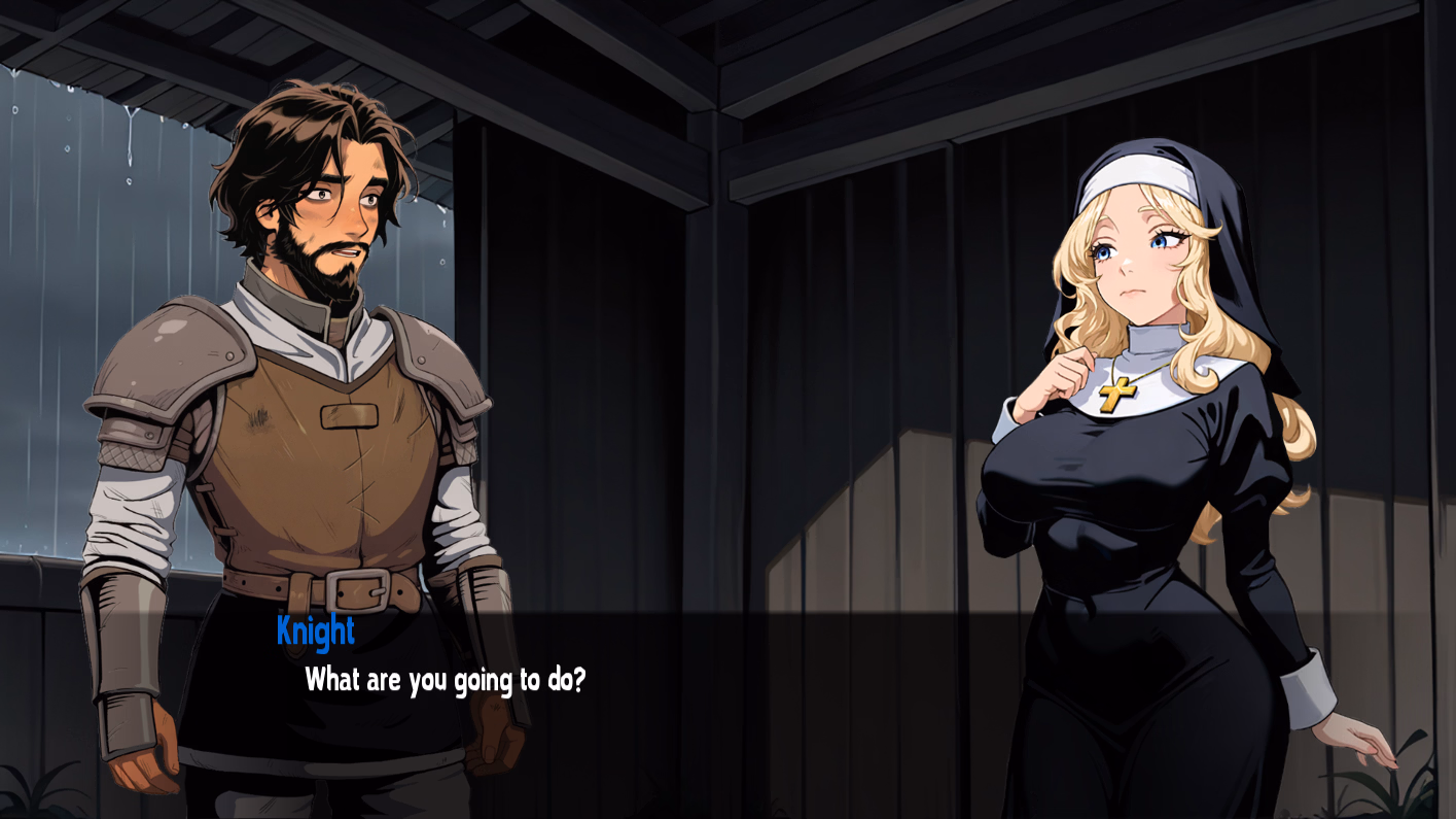 VN Ren'Py Nun Sex Quest [Demo] [Lewd Tracker]