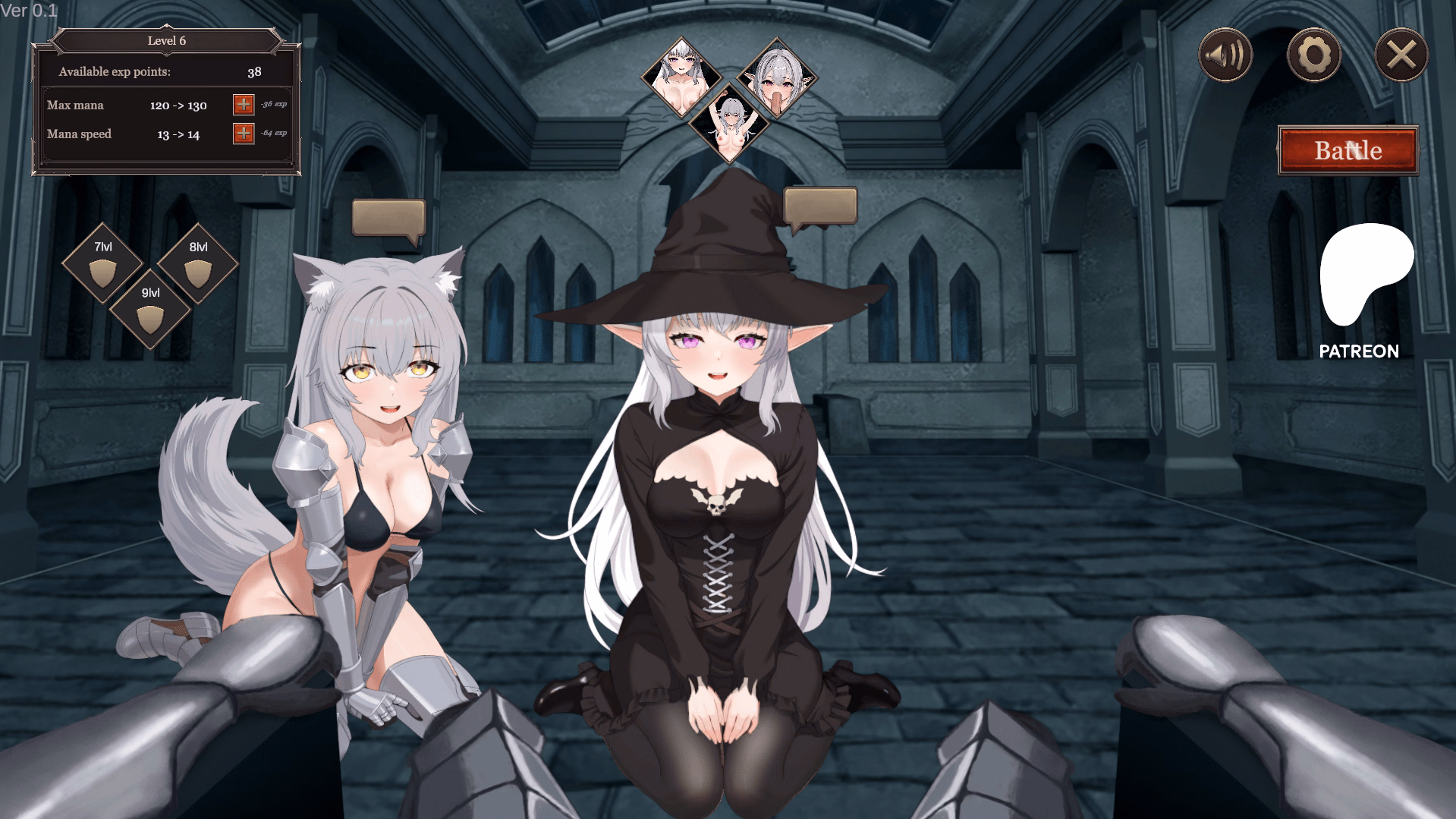 Unity Hentai Dungeon Lord [v0.4] [Macona HGames]