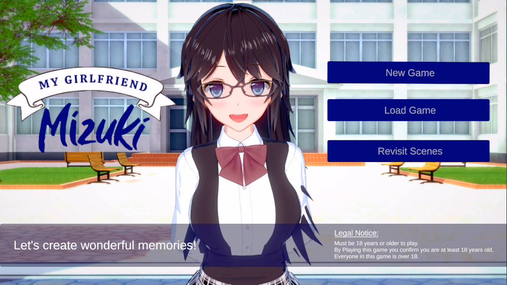 VN Unity My Girlfriend Mizuki [v1.3] [Alex Nova] download