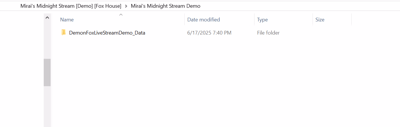 Unity Completed Mirai's Midnight Stream [2025-09-18] [Fox House]