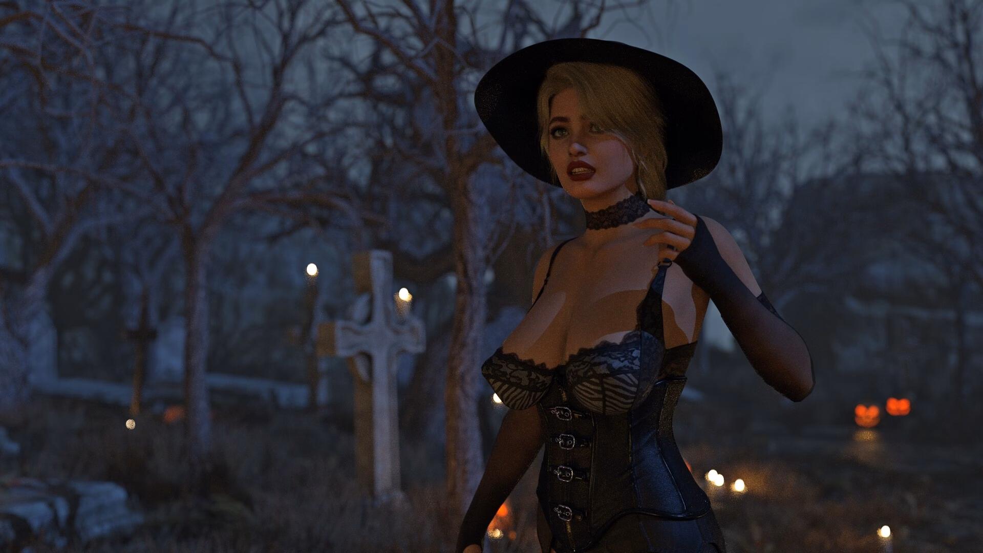 VN Ren'Py Completed World of Witchcraft [v1.0] [Mystic Sin Creations]