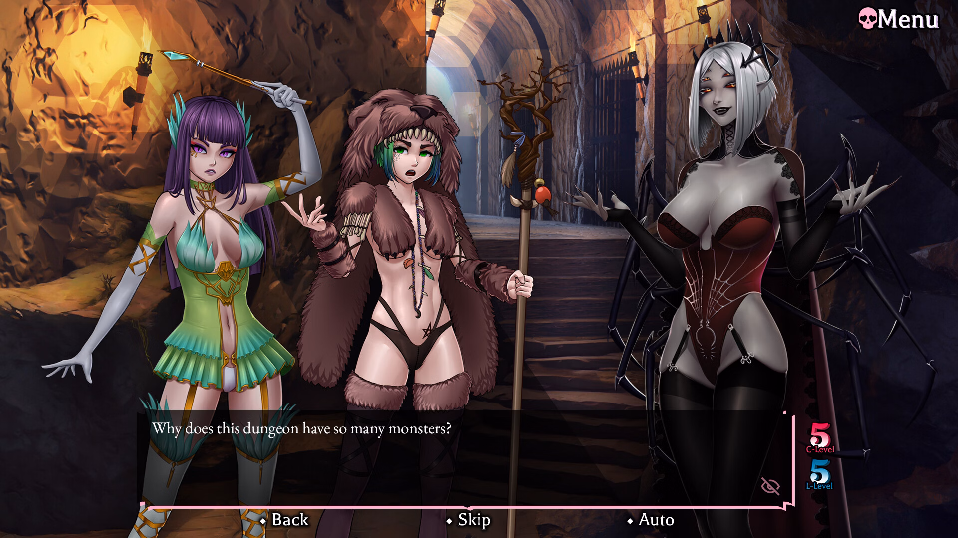 VN Unity EmyLiveShow: Dungeon & Mistresses Tale [Demo] [Team Emily]