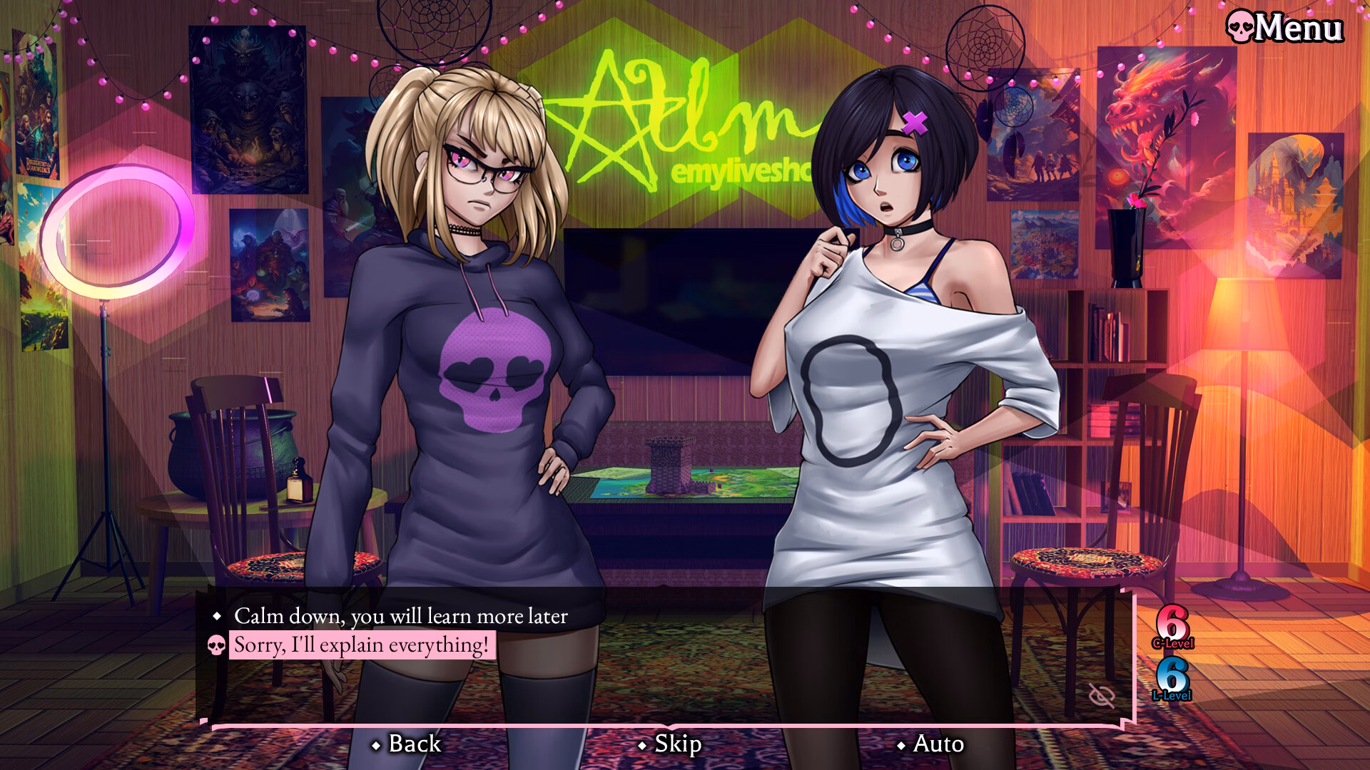 VN Unity EmyLiveShow: Dungeon & Mistresses Tale [Demo] [Team Emily]
