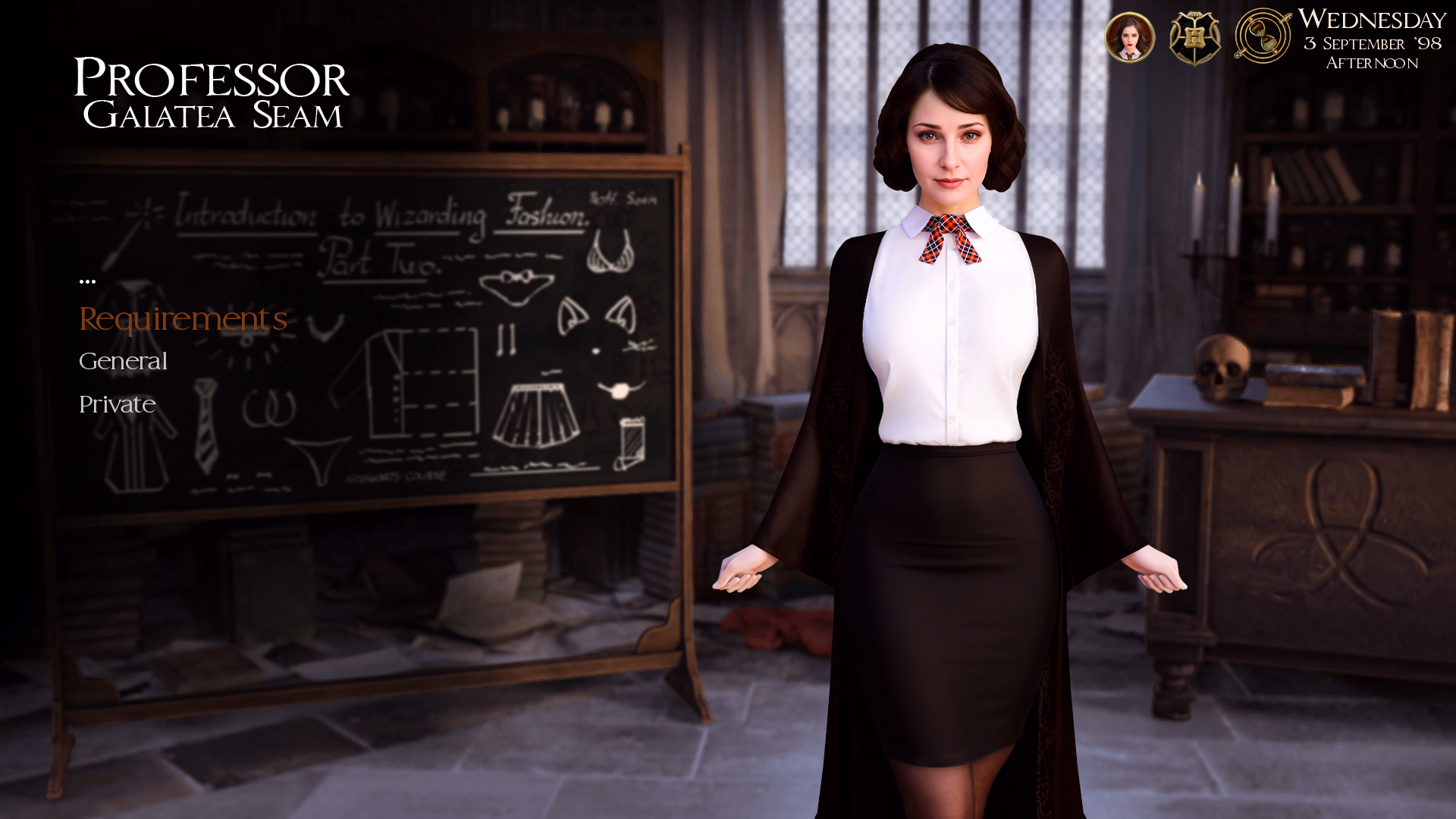 Ren'Py With Hermione [v0.5.3.4] [Kirill Repin Art]