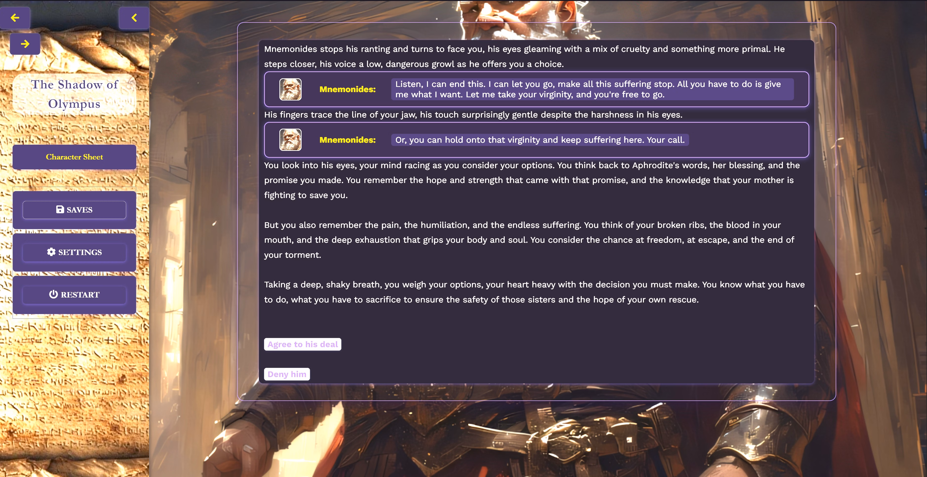 VN HTML The Shadow of Olympus [v1.8.3] [gds21]