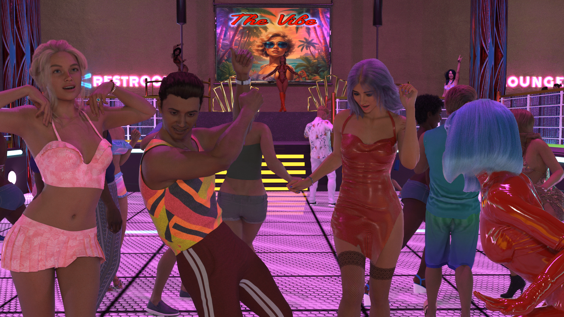 VN Ren'Py Paradise City [v0.6.0.2] [Twisted Architect Production]