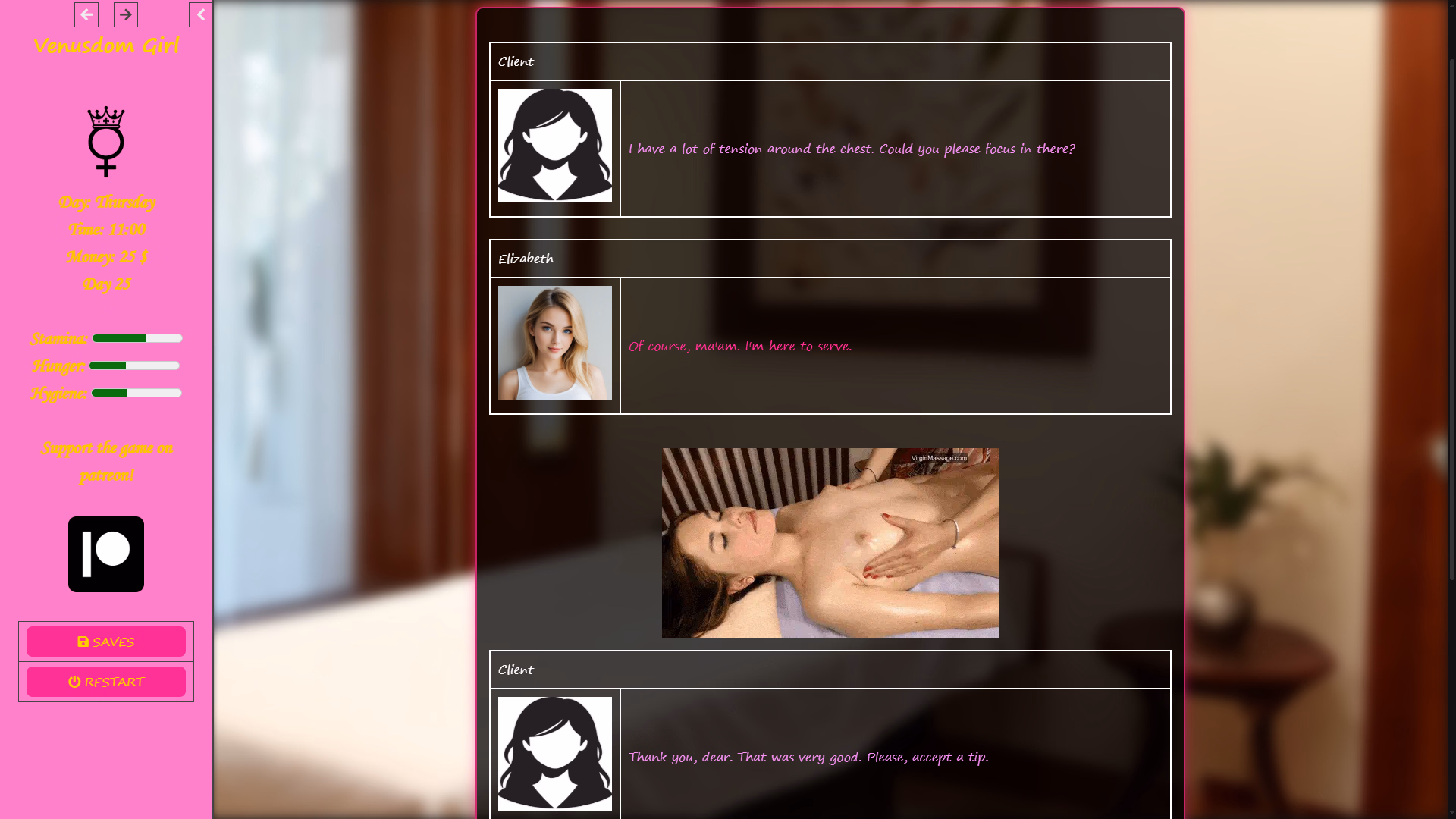 HTML Venusdom Girl [v0.2.7] [ObeyGames]