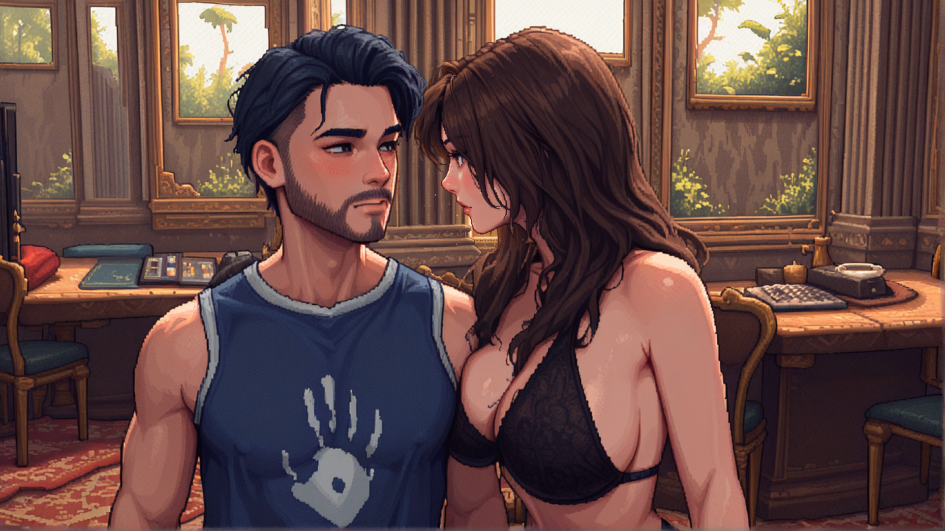 VN Ren'Py Riches, Reborn, Revenge [Demo] [30Roman Studio]