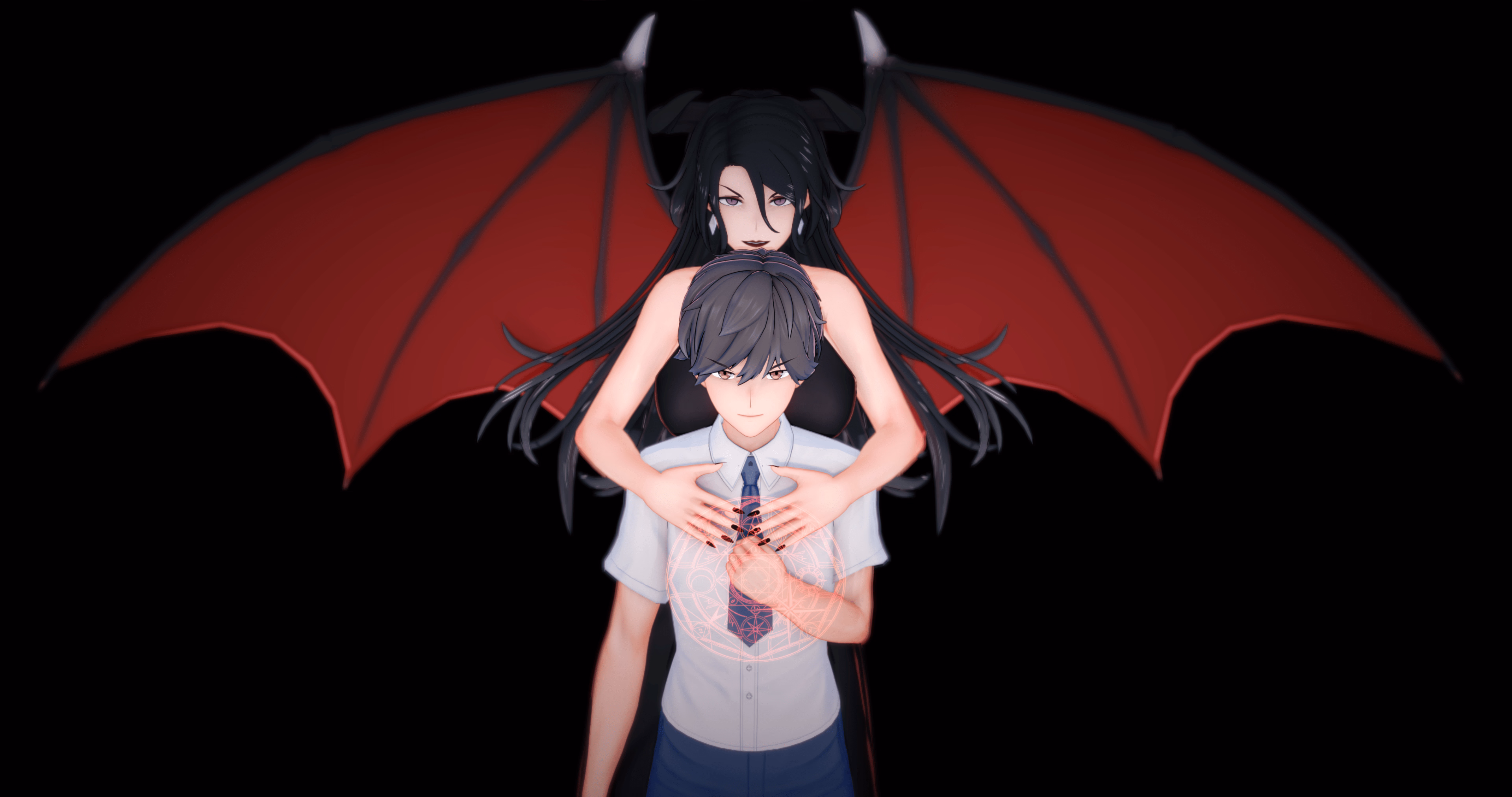 VN Ren'Py Tainted Harmony: A Succubus`s Embrace [v0.6.5] [RaveDev]