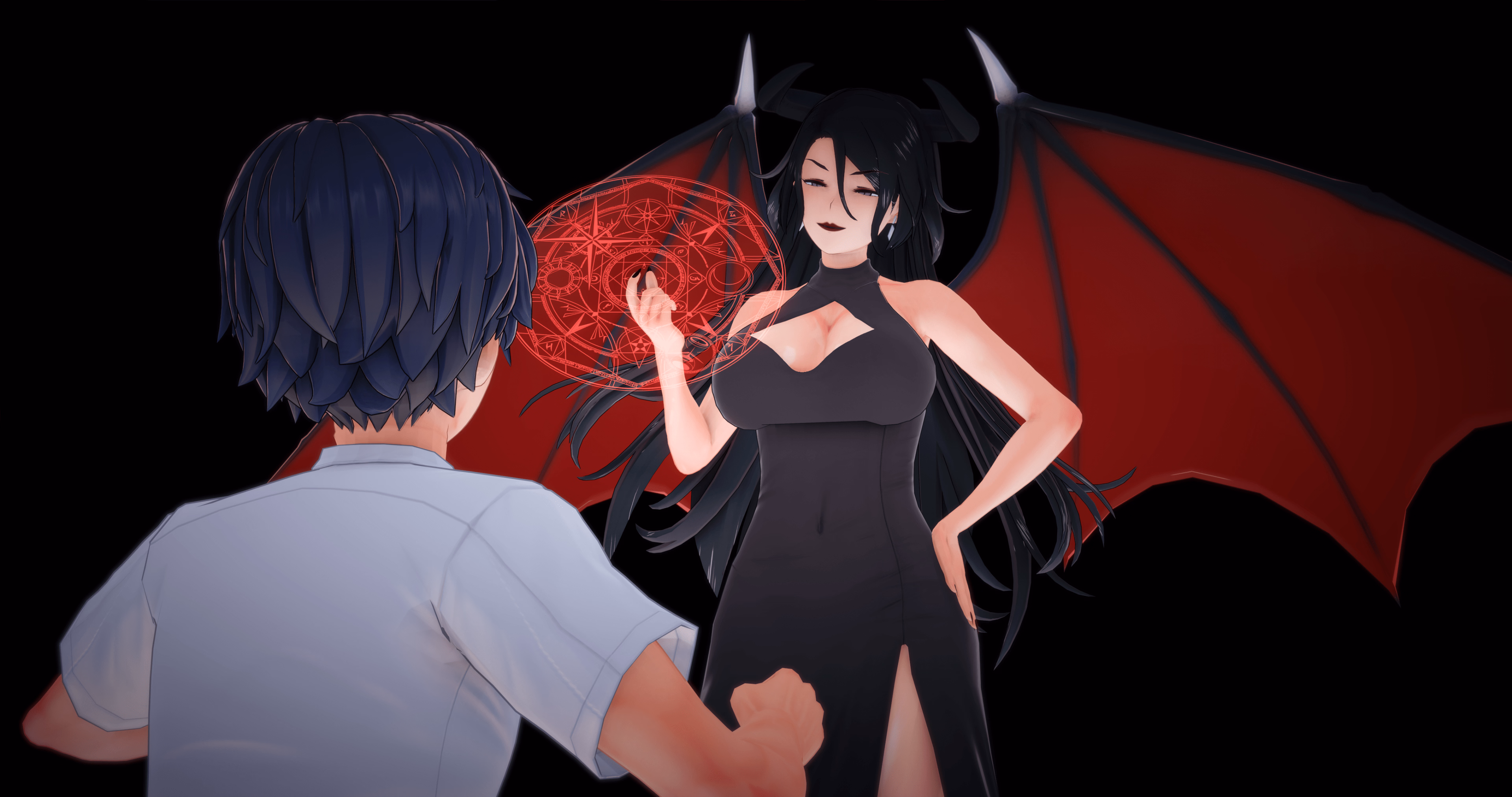 VN Ren'Py Tainted Harmony: A Succubus`s Embrace [v0.6.5] [RaveDev]
