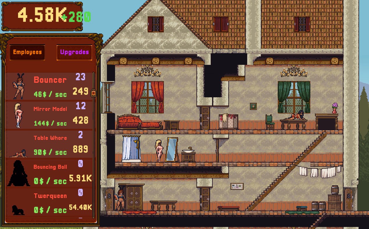 Unity Idle Brothel [v0.3] [Probane]