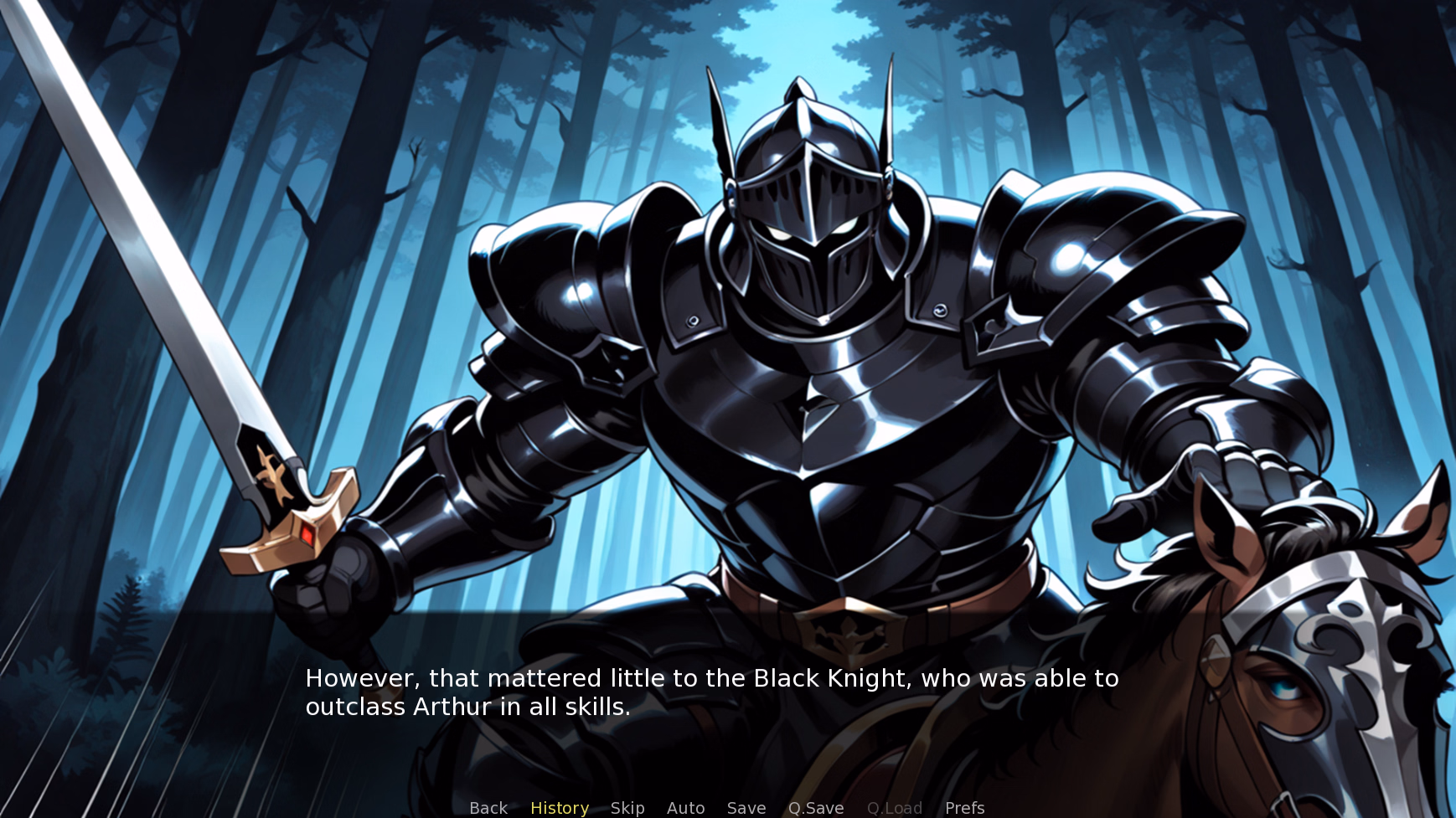 VN Ren'Py The Fall of Camelot: The Betrayal of Guinevere & Lancelot [Part 2] [AllForOne124]