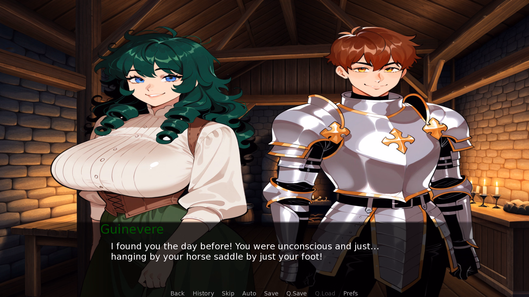 VN Ren'Py The Fall of Camelot: The Betrayal of Guinevere & Lancelot [Part 2] [AllForOne124]