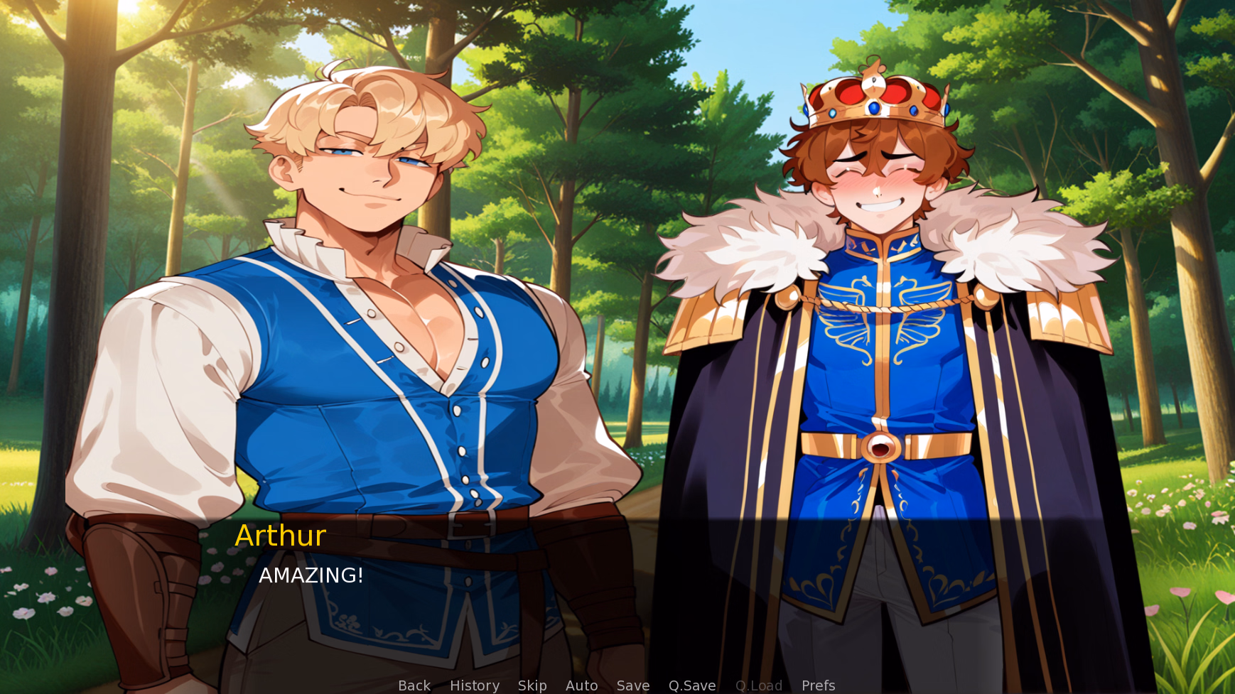 VN Ren'Py The Fall of Camelot: The Betrayal of Guinevere & Lancelot [Part 2] [AllForOne124]
