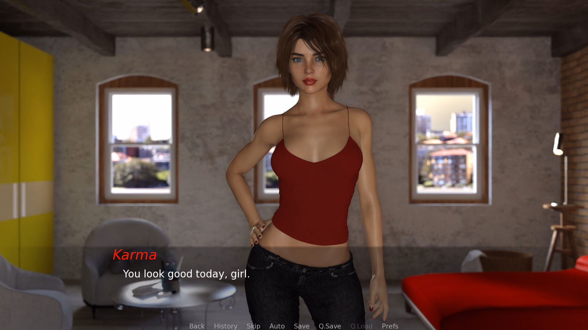 VN Ren'Py Karma's Revenge [Ch.1 P2] [IntensiveCareGames]