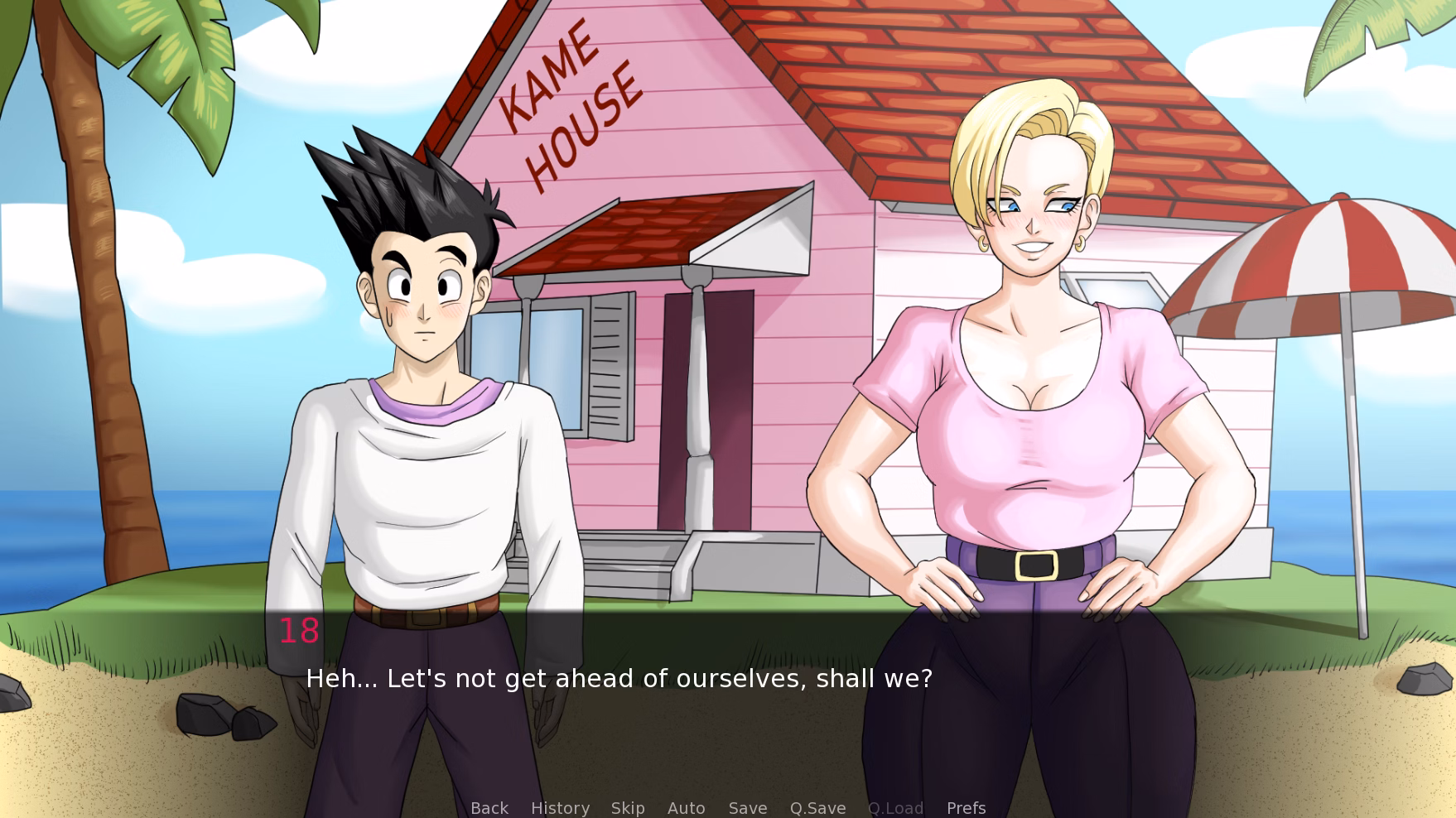 VN Ren'Py Dragon Ball F [v1.5.1] [Lord-MightyF]