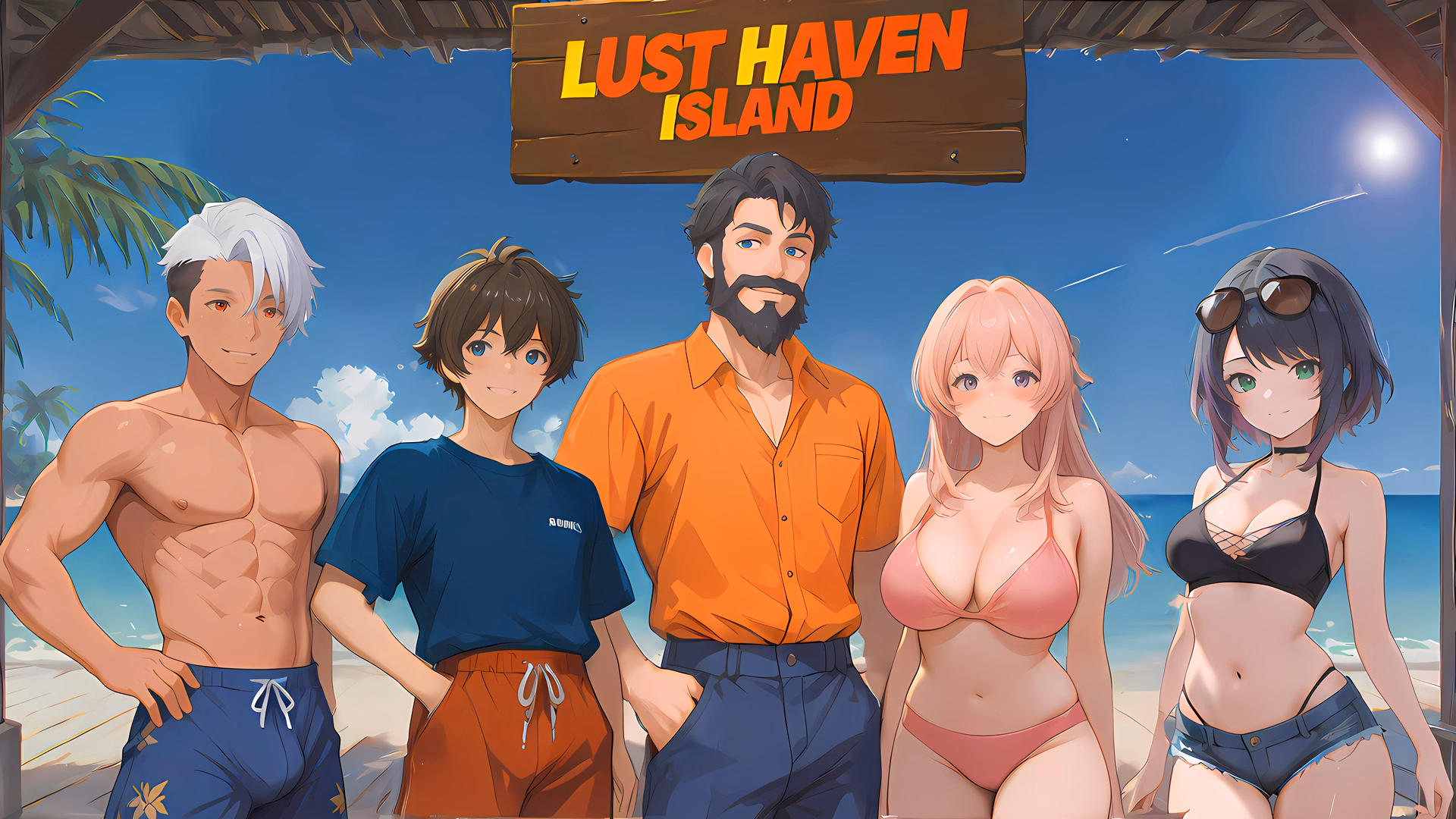 VN Ren'Py Lust Haven Island! Forbidden Shores [v0.2.5] [Roze] download