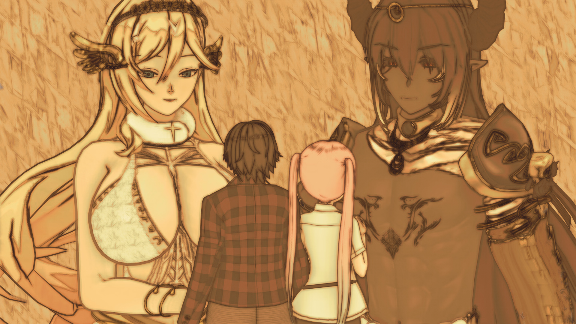 VN Ren'Py Abandoned My Life With 4 Succubus [v0.100-b] [AbrokenA]