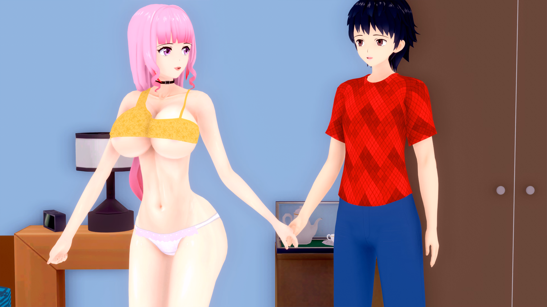 VN Ren'Py Abandoned My Life With 4 Succubus [v0.100-b] [AbrokenA]