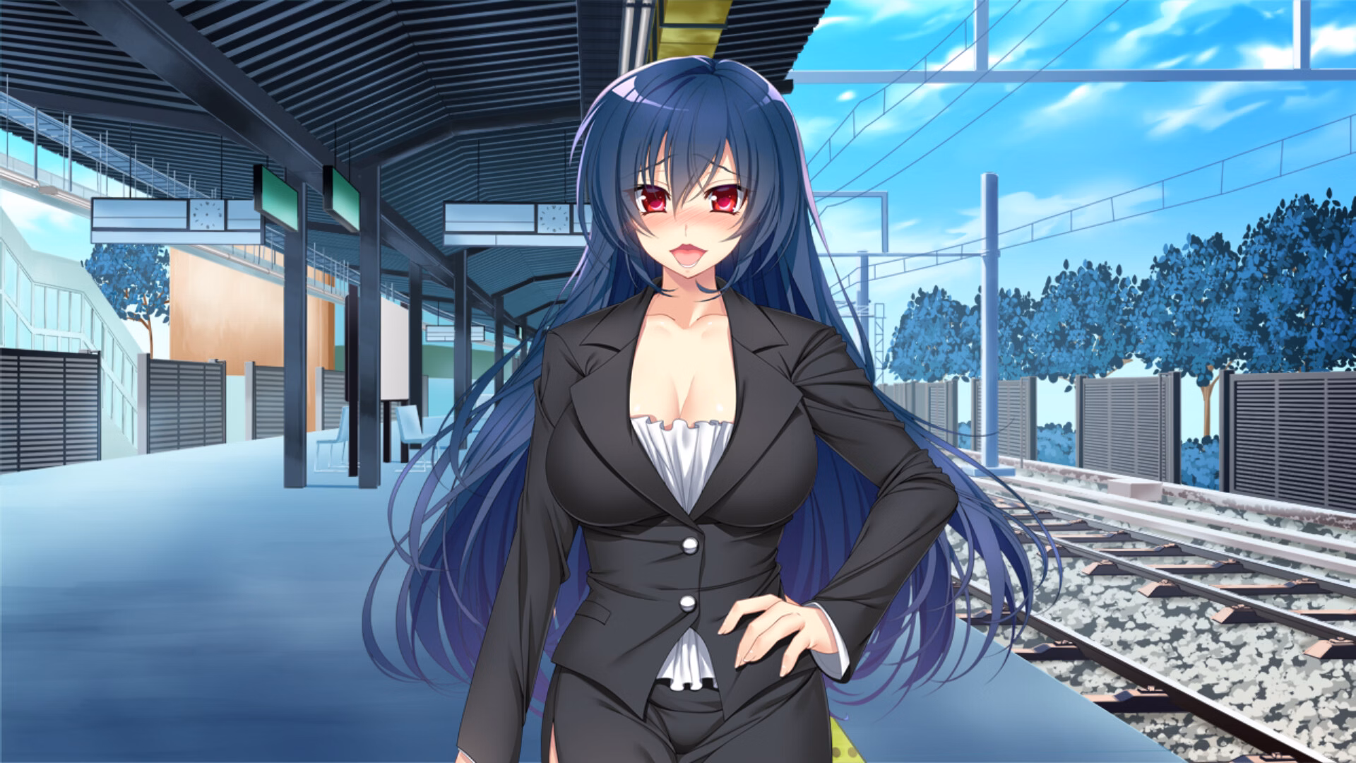 VN Others Completed Train Molester Big-Titty Undercover Agent ~Hot and Sexy Prey~ [v1.0] [TRYSET/Blueberry Soft]