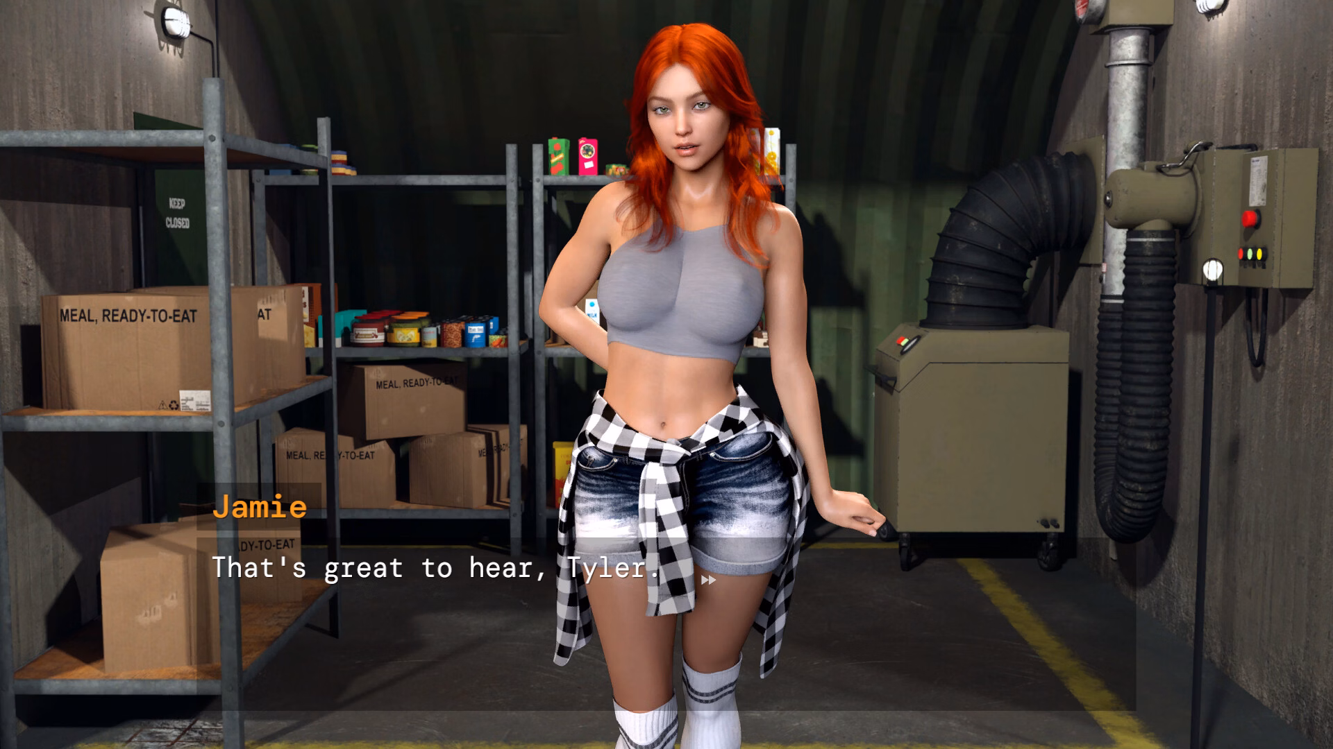 VN Unity Completed The Last Pussy- Survival Lesson [v1.0] [Strawberry Playhouse]