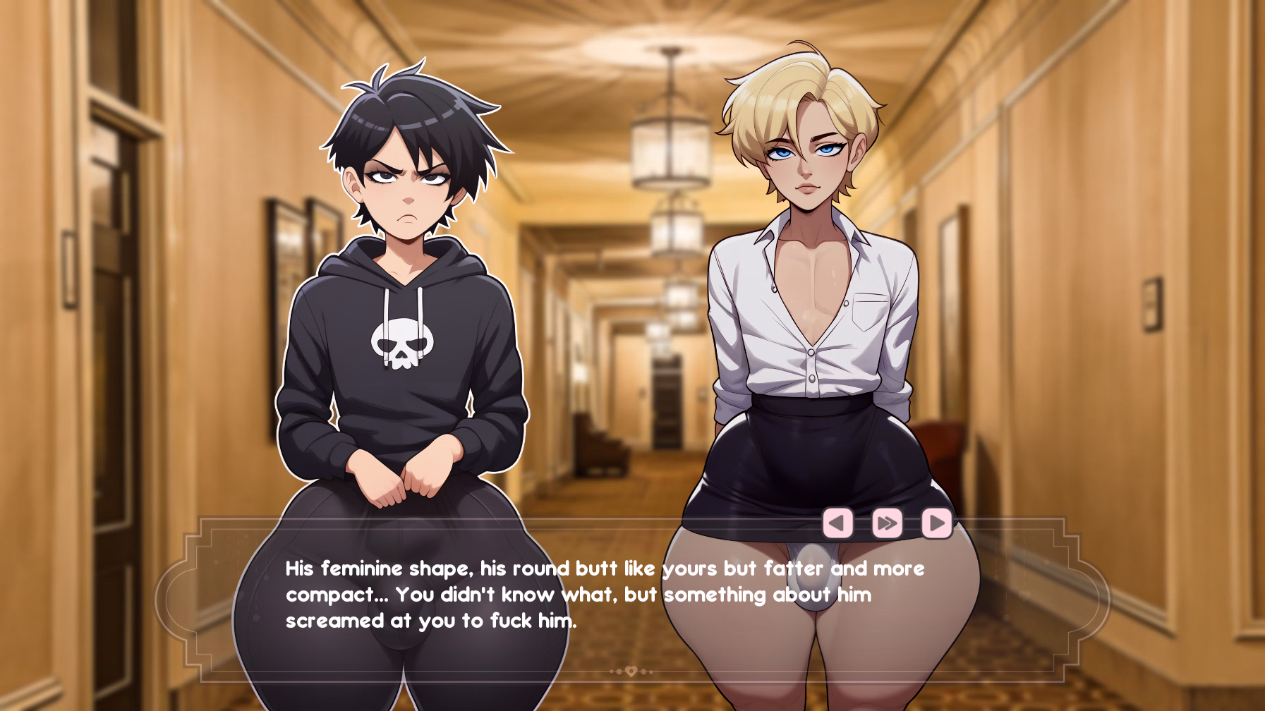 VN Ren'Py FEMBOY HOTEL [v0.7] [FH Studios]