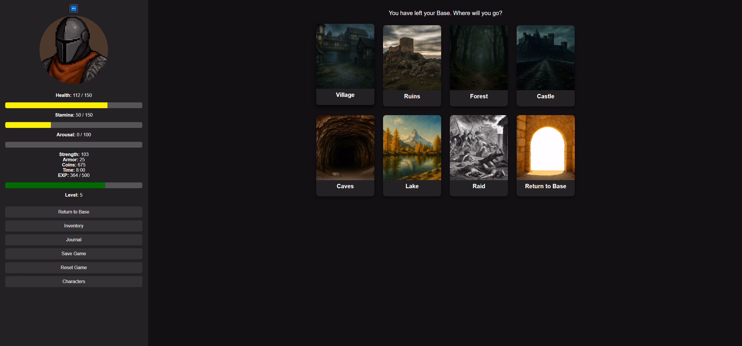 HTML Medieval World [v0.82] [White Spider]