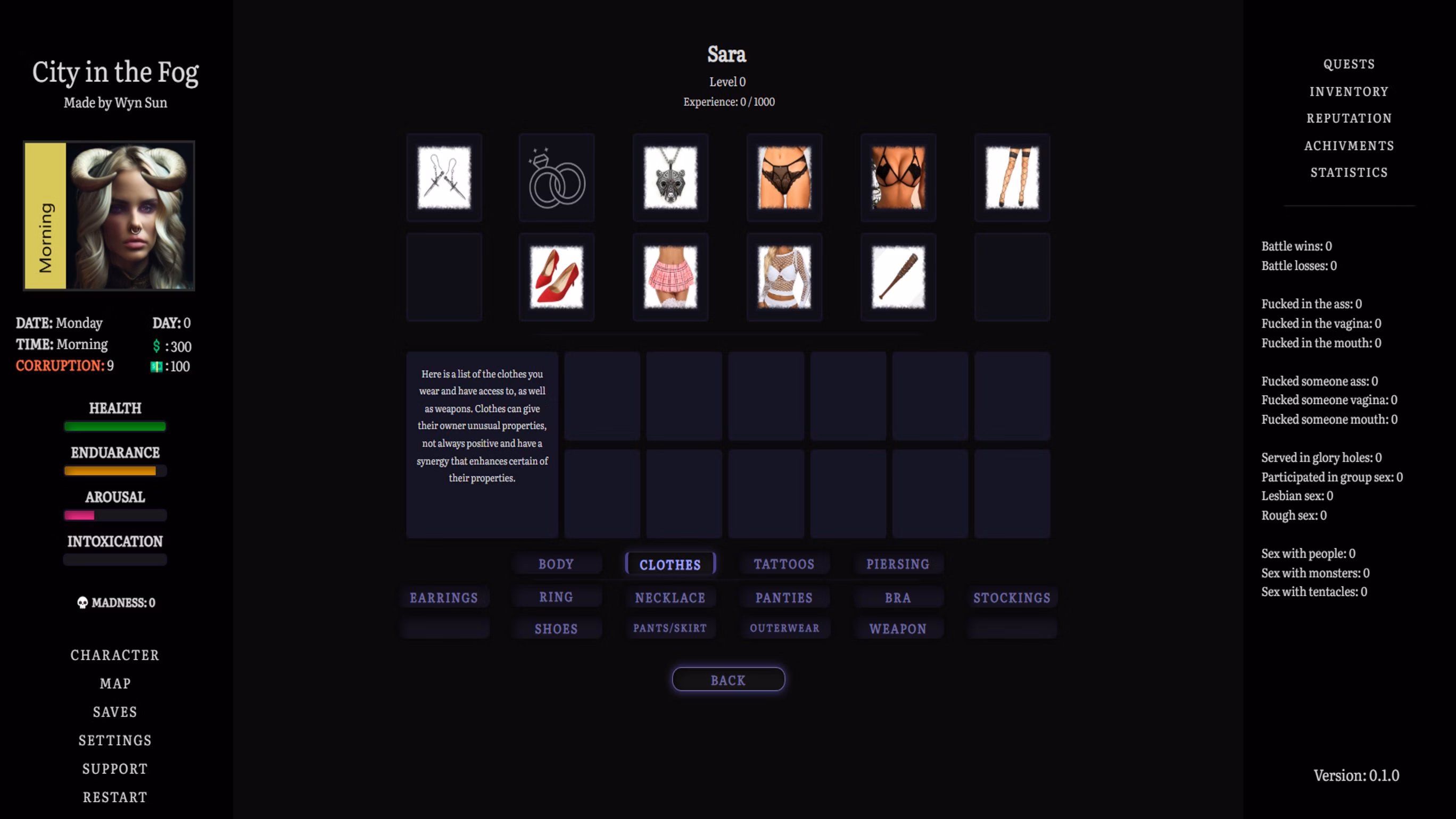 HTML City in the Fog [v0.12.1] [Guldakor]
