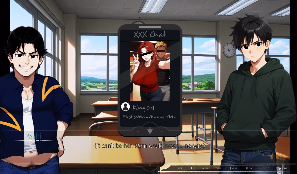 VN Ren'Py Mother's Secret Ntr Affair [v0.4] [Xoro]