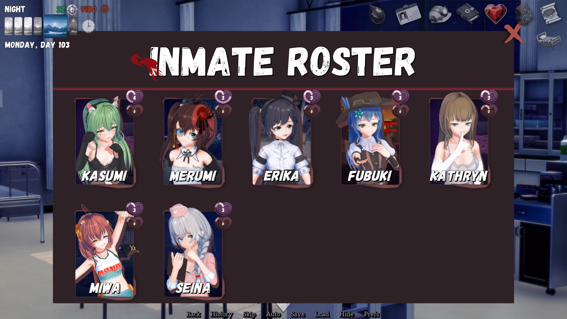 Ren'Py Crimson Prison [v0.1.5.9] [Dajimess]