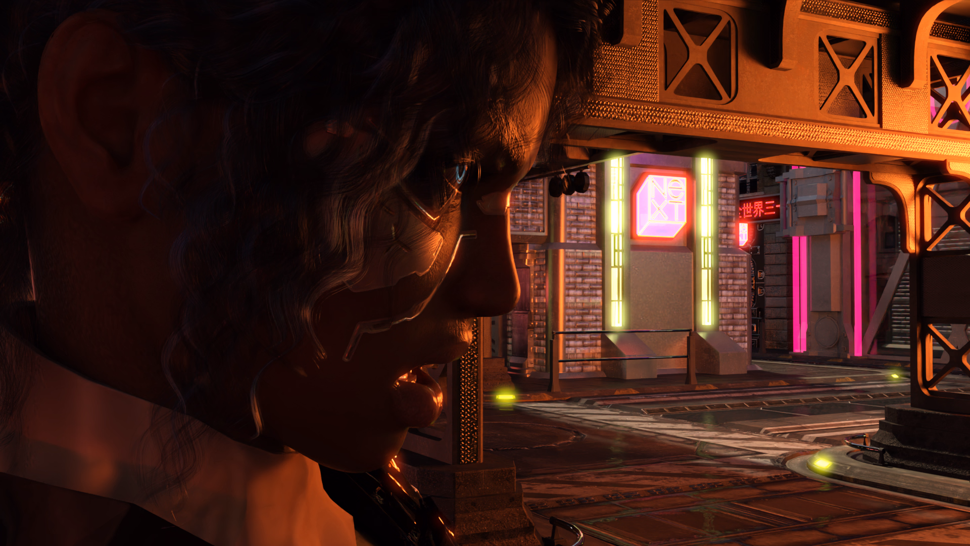 VN Ren'Py Abandoned Neon Heart [v0.02] [HanakoXVN]