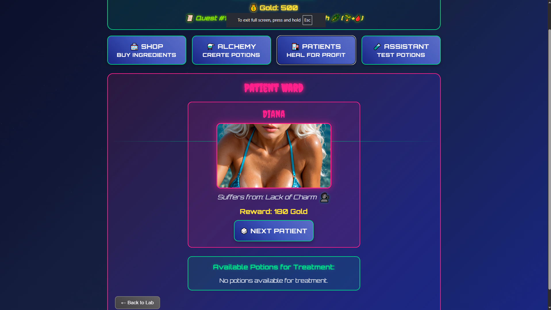 HTML Doctor Bimbo's Lab [v0.2] [Doctor Bimbo]