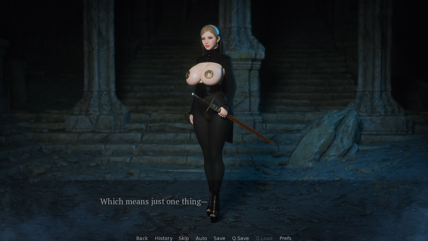 VN Ren'Py Fallen Lady The Game [v0.3 Demo] [Jared999d]