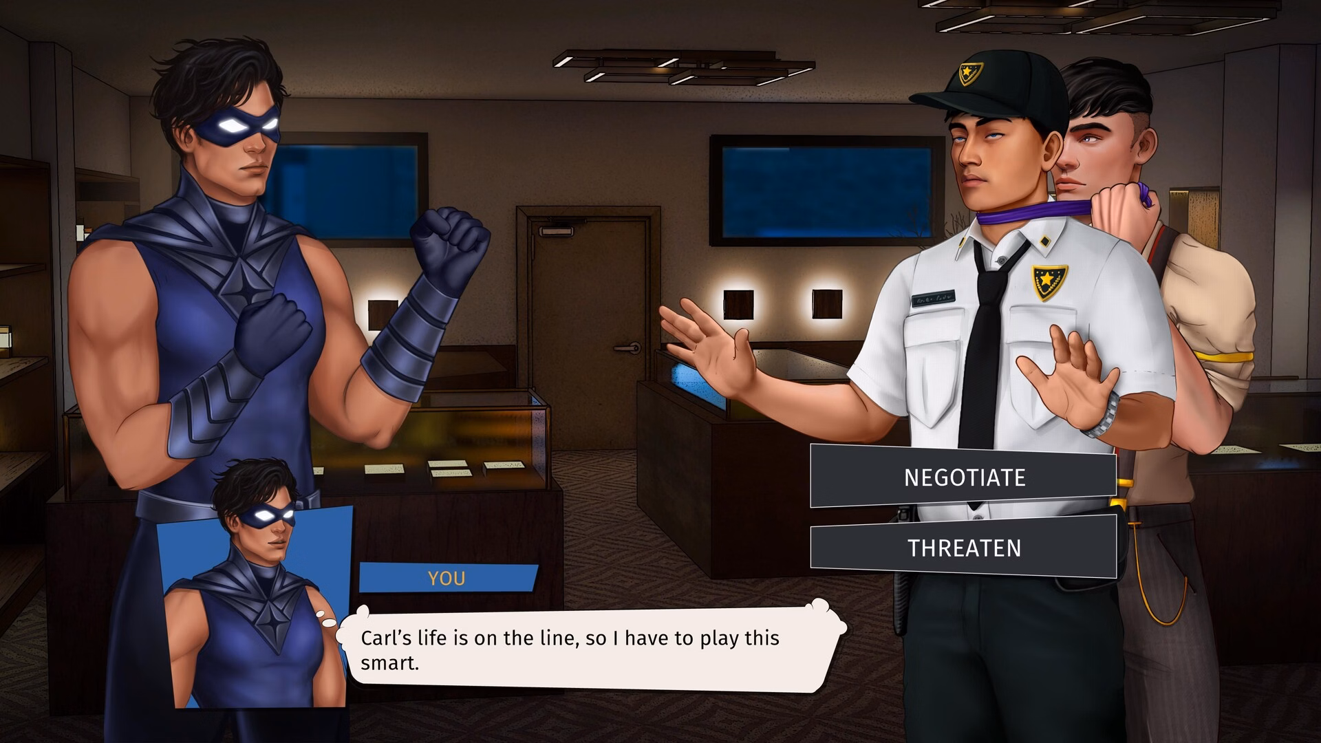 VN Unity Completed Mask City- Chapter Zero [1.0.19] [Powersteal Interactive]