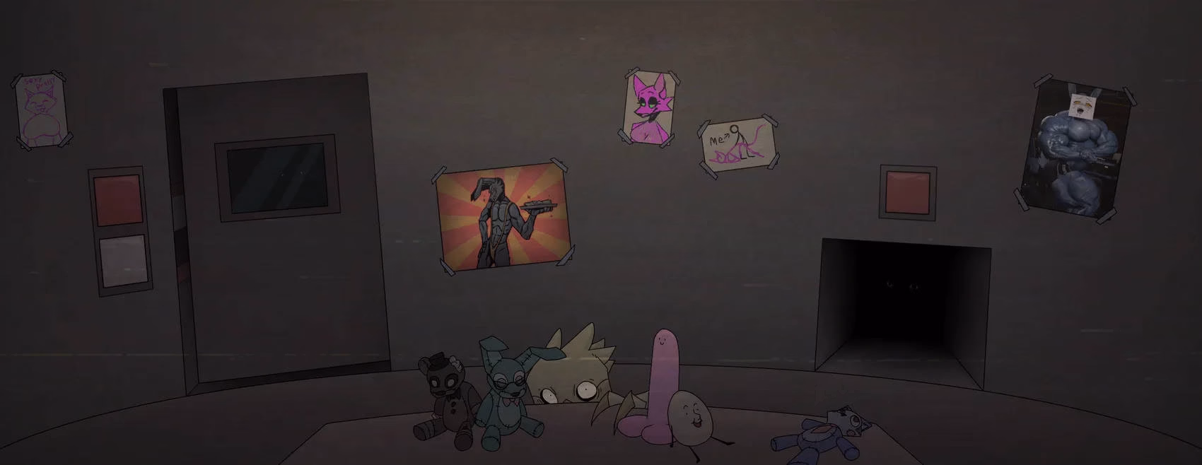 Others Five Dangerous Nights For Your Ass [v1.2 Alpha] [Mikhailov's Games]