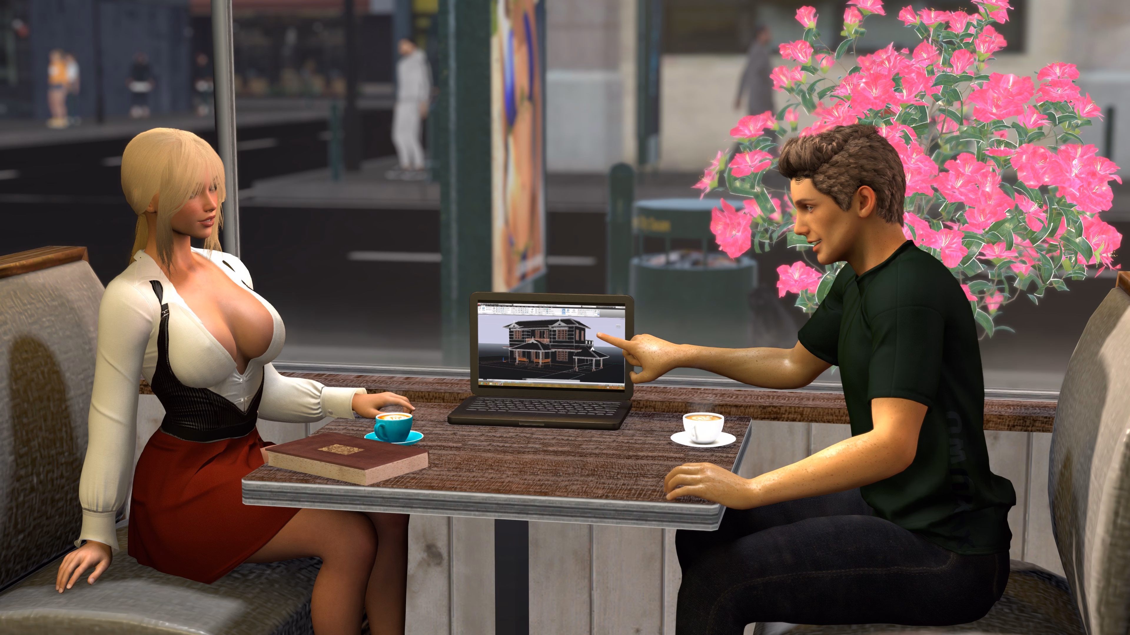 VN Ren'Py Life Is Vanilla [v0.8] [Liv Productions]