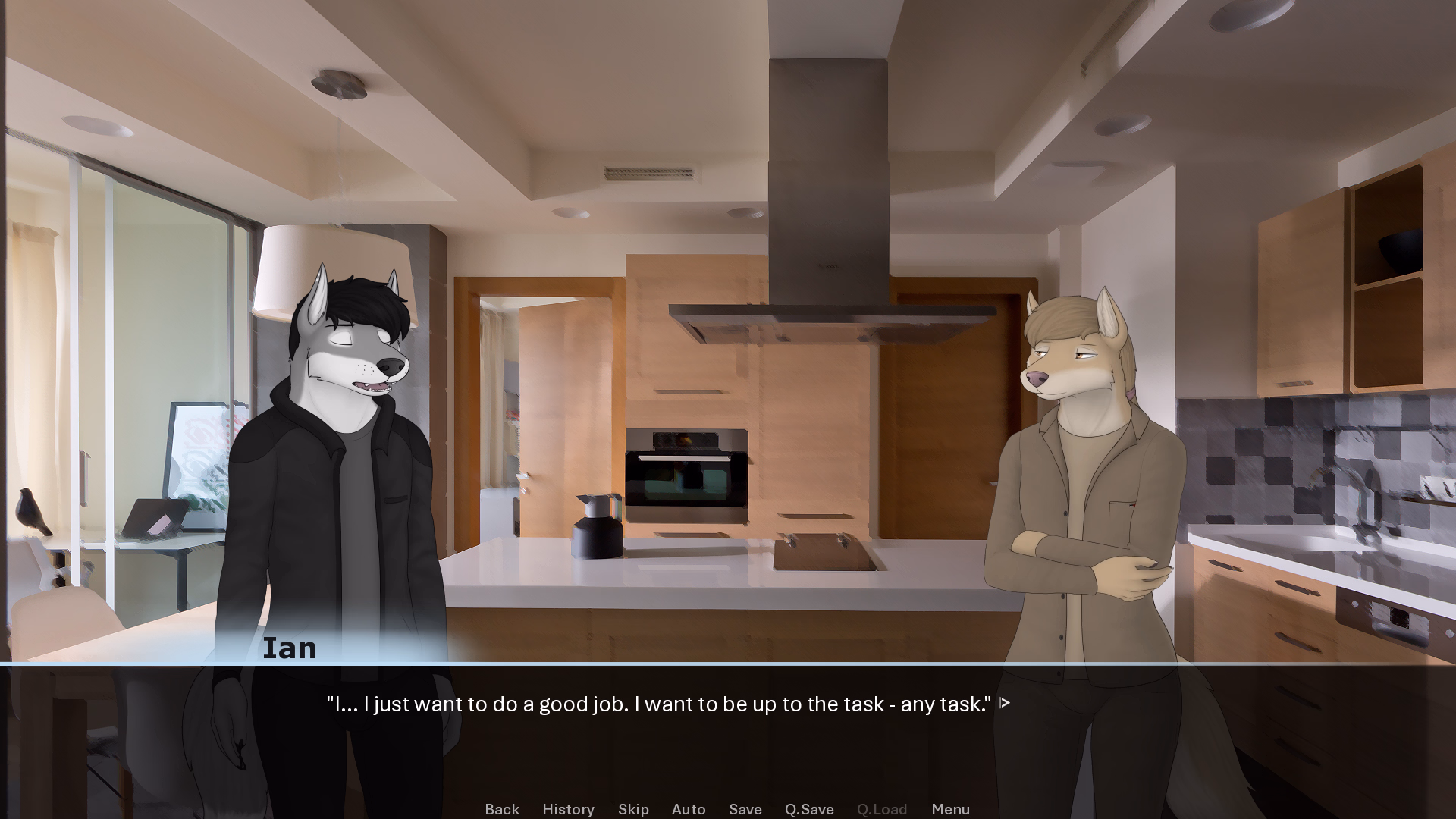 VN Ren'Py Silver Heaven [v0.09] [Aucyon Project]