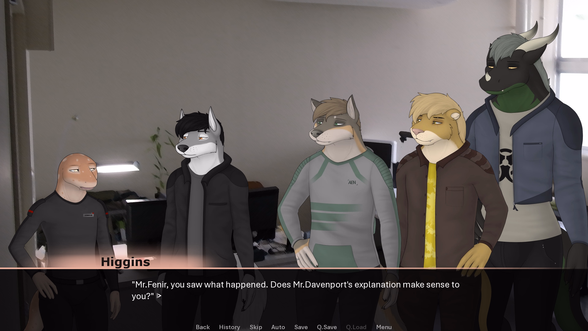 VN Ren'Py Silver Heaven [v0.09] [Aucyon Project]