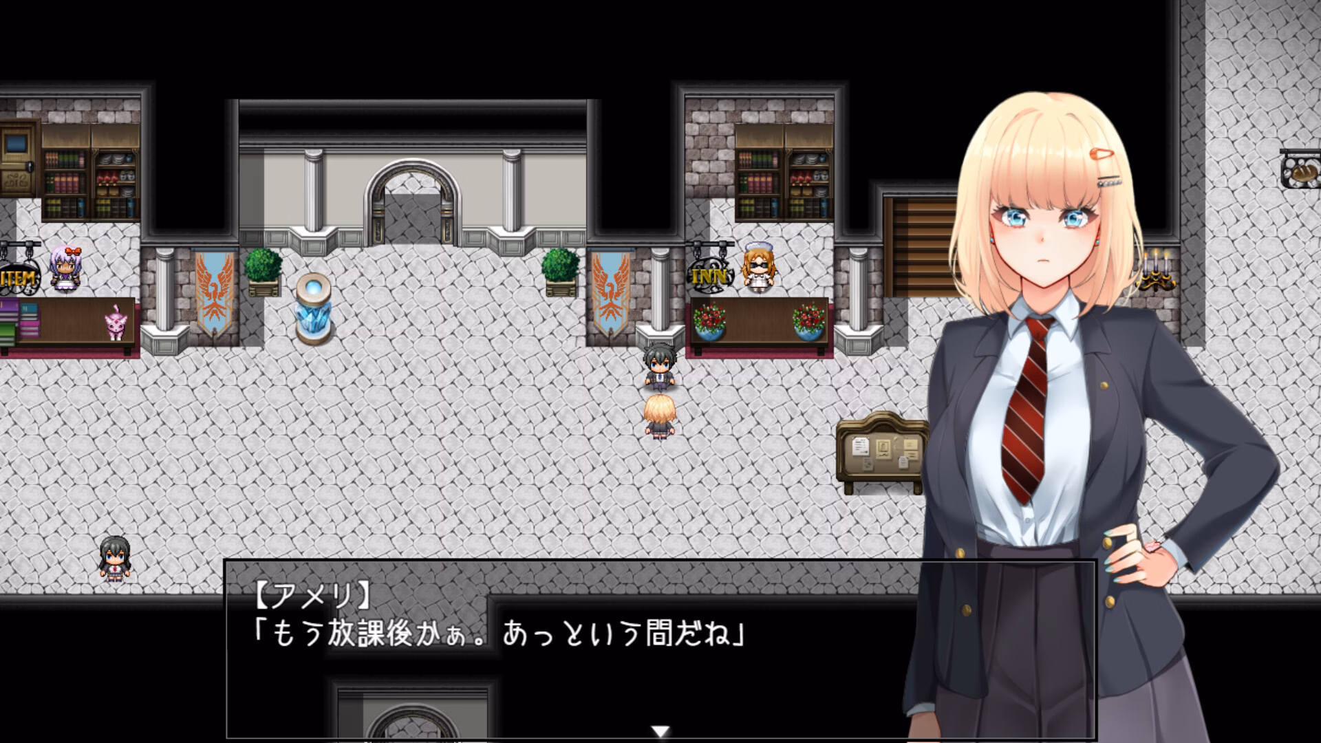 RPGM Completed Amelie falls over and over again ~ An endless week in Magic Academy [v1.24] [AVANTGARDE]