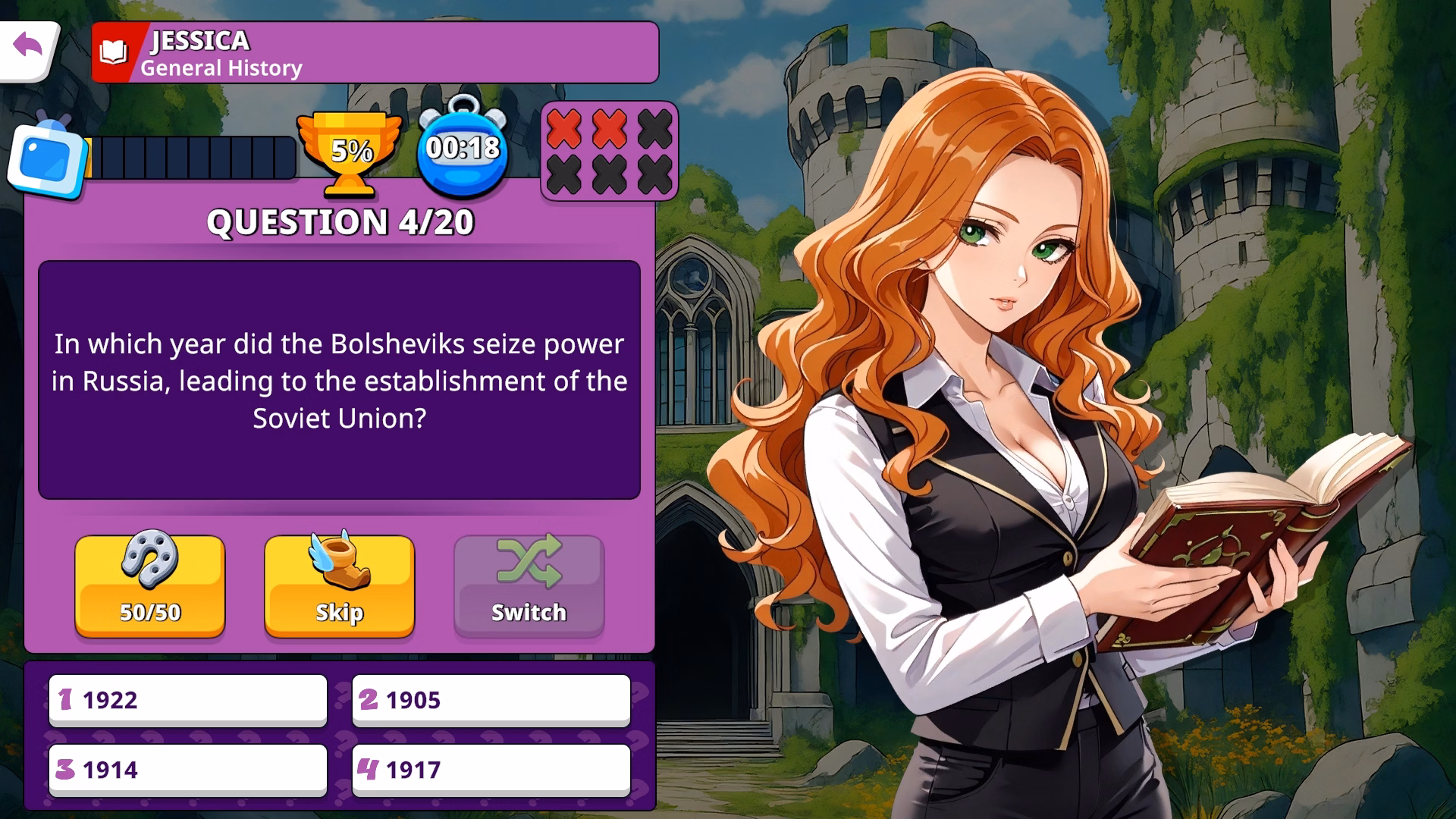 Unity A Sexy Quiz Show [v0.8.3 Demo] [Hentai Panda]