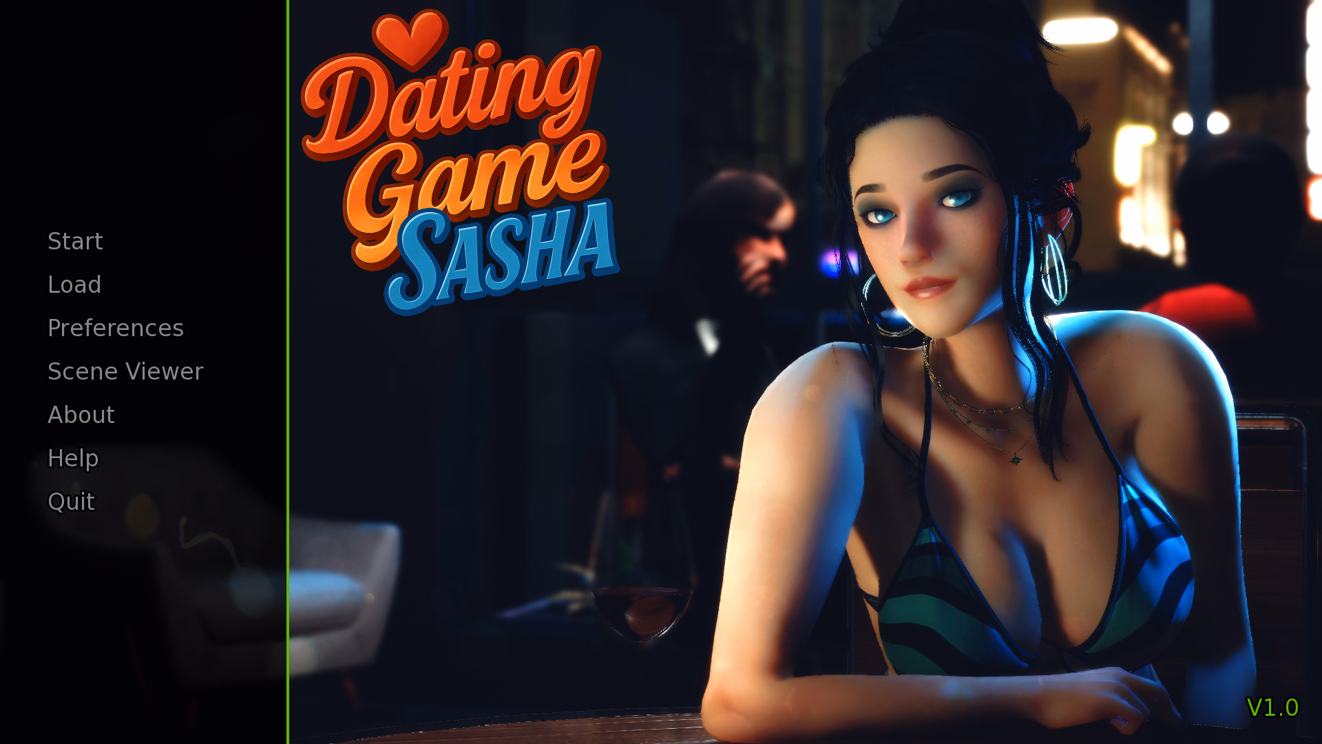 VN Ren'Py Completed Dating Game: Sasha [v1.0] [AntipodeGames]