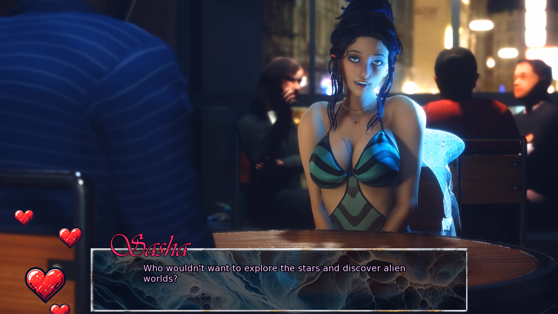 VN Ren'Py Completed Dating Game: Sasha [v1.0] [AntipodeGames]