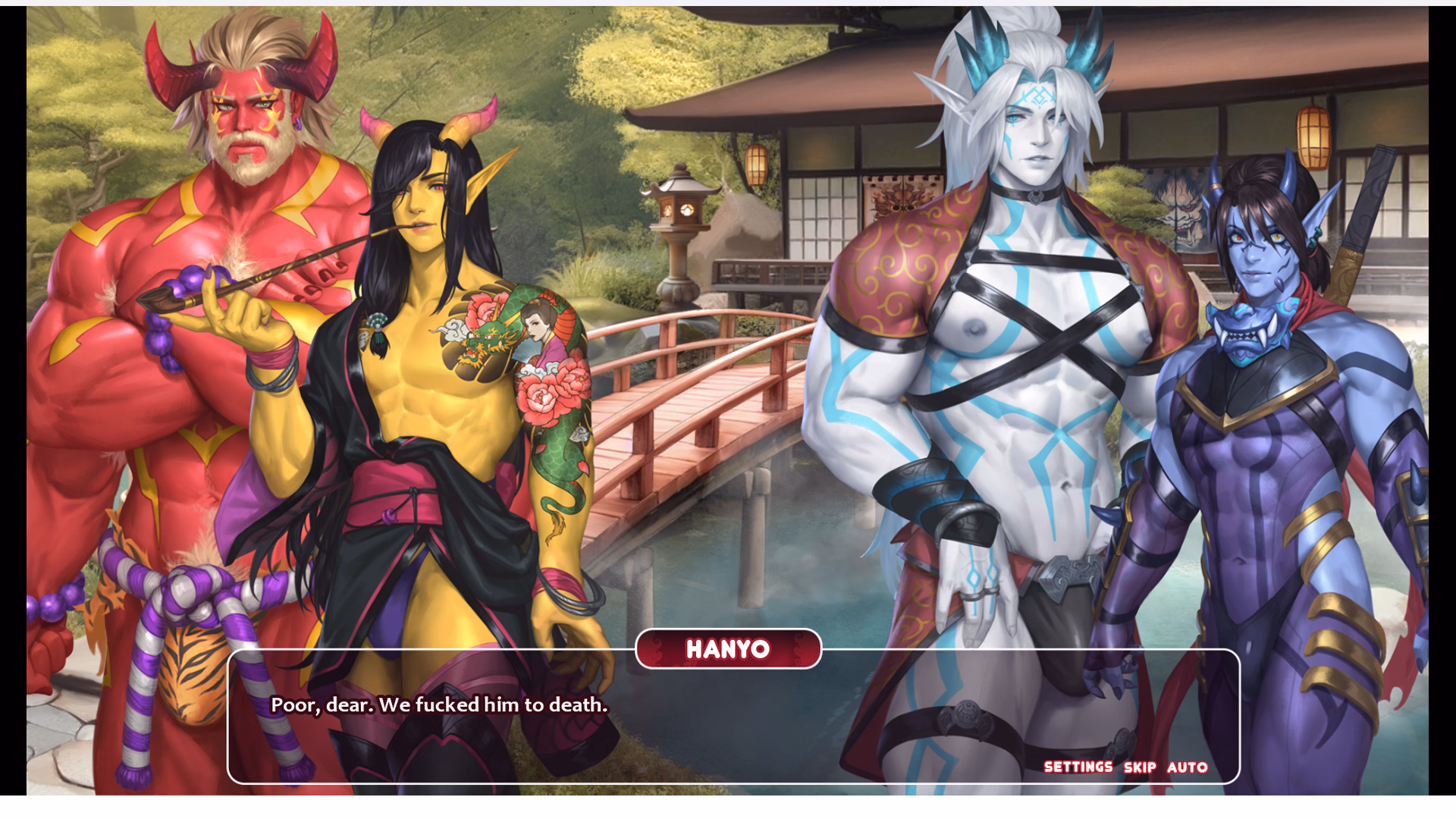 VN Ren'Py Completed Oni Onsen [v1.2.1] [Y Press Games]
