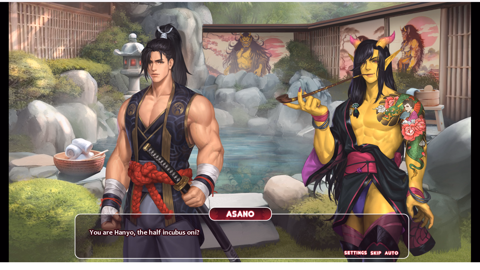 VN Ren'Py Completed Oni Onsen [v1.2.1] [Y Press Games]